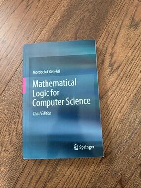 Blue Mathematical Logic for Computer Science by Mordechai Ben-Ari